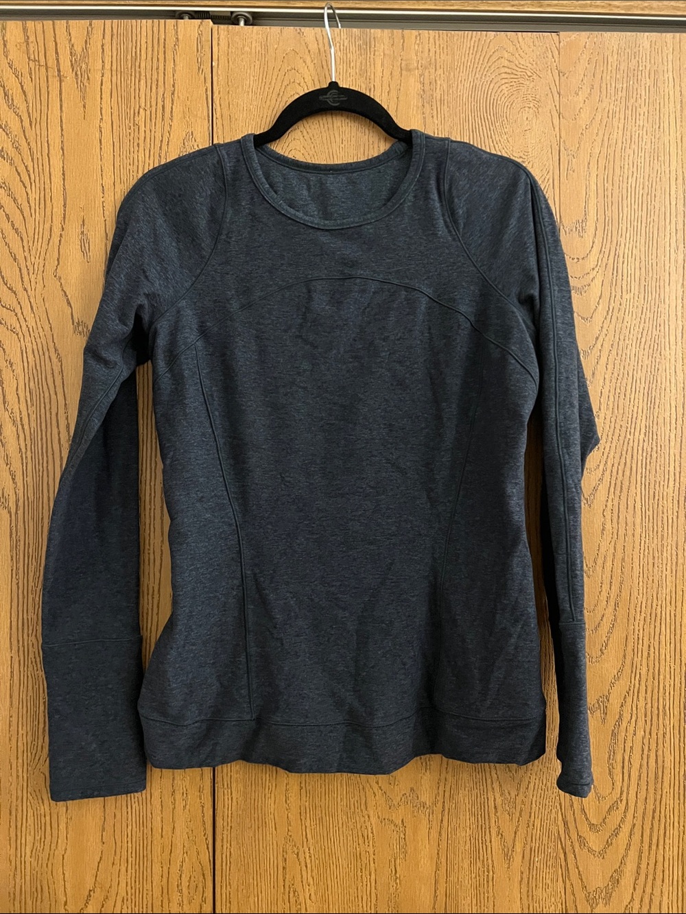 lululemon athletica Women's Dark Charcoal Crewneck Sweatshirt